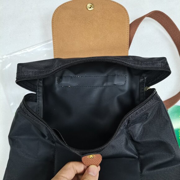 LONGCHAMP Mini Le Pliage  Backpack In  black - Picture 10 of 12